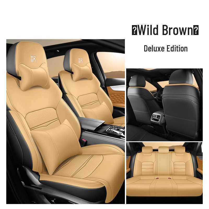 BYD Han 5-Seater Leather Car Seat Cushion - All-Season Universal Cover, 25 Models Available