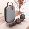 Tuopai Purple Clay Xishi Teapot Set