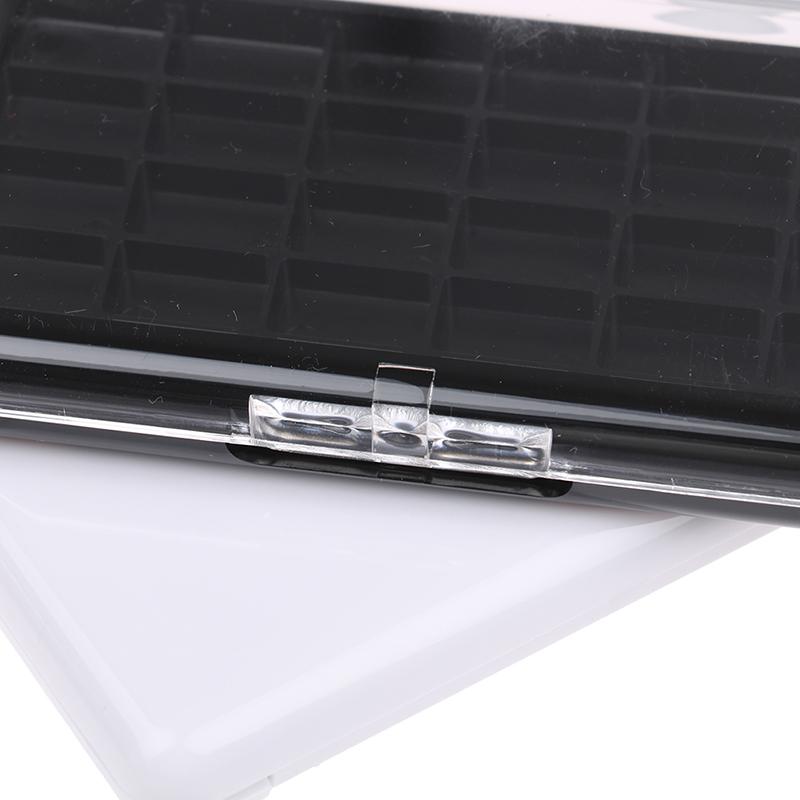 24 Bölmeli Kendin Yap Boş Far Paleti Paleti Allık Ruj Pudra Tutucu Kılıf