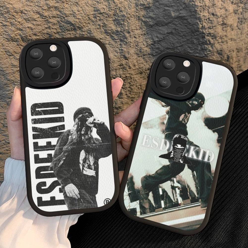 Singer E-EsDeeKid For IPhone 16 15 14 13 12 11 Pro Max Plus Leather Phone Cover