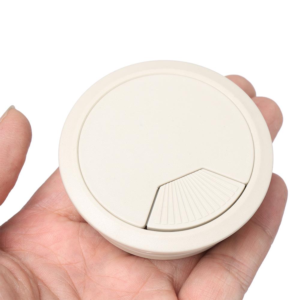 For Home Office Thread Organizer Line Hole Cover Wire Storage Rack Cable Hole Cover Table Grommet