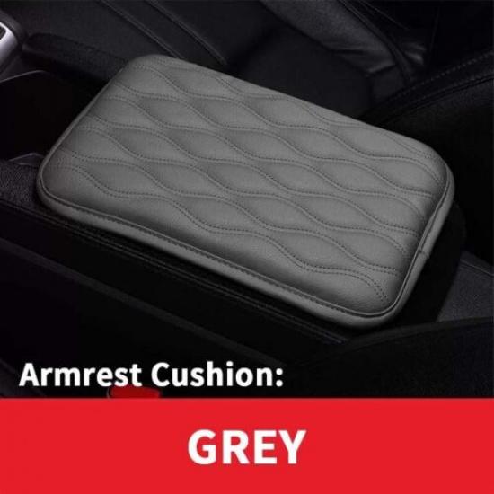 PU Leather Car Armrest Pad Cover Universal Center Console Arm Rest Seat Box