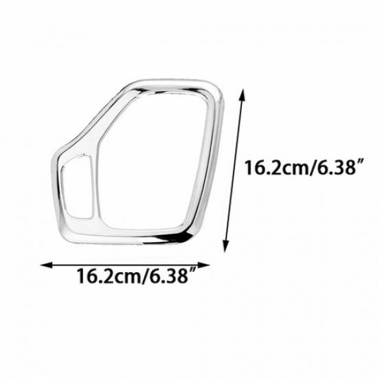 Auto Innenzubehör Verkleidung Schalthebelrahmen Silber Für Jeep Cherokee 2014 -2018 Neu