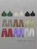 Geborduurde Color Block Hooded Vest & Veelzijdige Casual Lange Broek Set