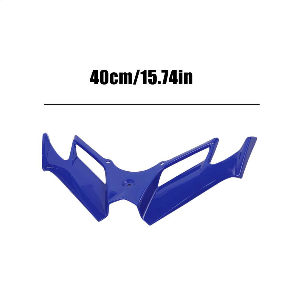 Motorcycle Front Fairing Winglets Modified Protection Motorcycle Side Wind Wings Motorbike Bird Beak Fixed Shark Fin Fairing