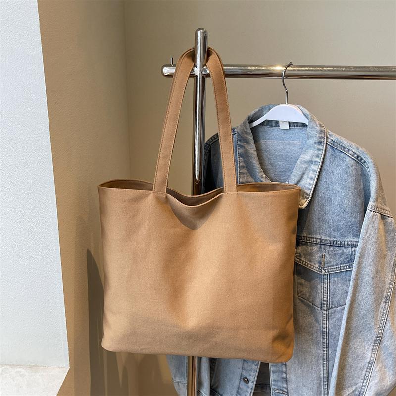 Letter Print Shoulder Bag Women's Large Capacity Tote Bag
