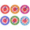Teaching Aids Learning Clock Hour Minute Second Cognition Wooden Clock Toys Kids Time Enlightenment