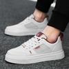 Mode Frühling Neue Herren Atmungsaktives Mesh-Panel Flache Schuhe Modetrend Vielseitig Lässig Low Top Bequem Leicht Sportsneaker