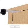 Floor Door Stop Steel Door Stoppers Brushed Steel Doorstop Steel Door Stoppers Heavy Duty Floor Mount Door Stop Elegant