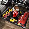Mcqueen Spirit Carpet For Playroom Bedroom Living Room Sofa Home Decorkids Game Area Rug Nonslip Floor Mat