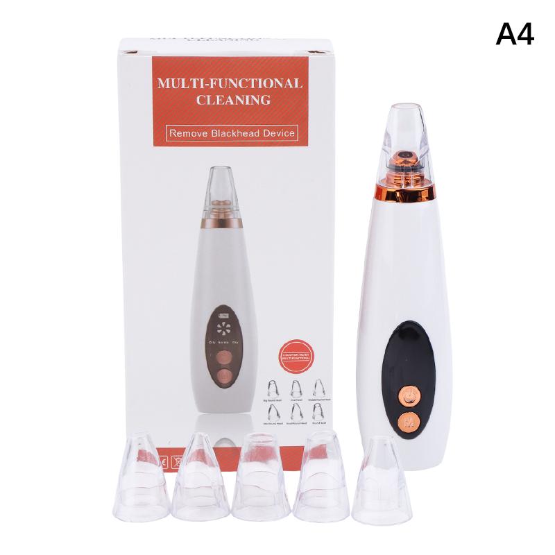 Multi-Functional Cleaning Blackhead Remover Pore Acne Pimple Removal Face T Zone Nose Cleaner Vacuum Suction Facial Beauty Devi