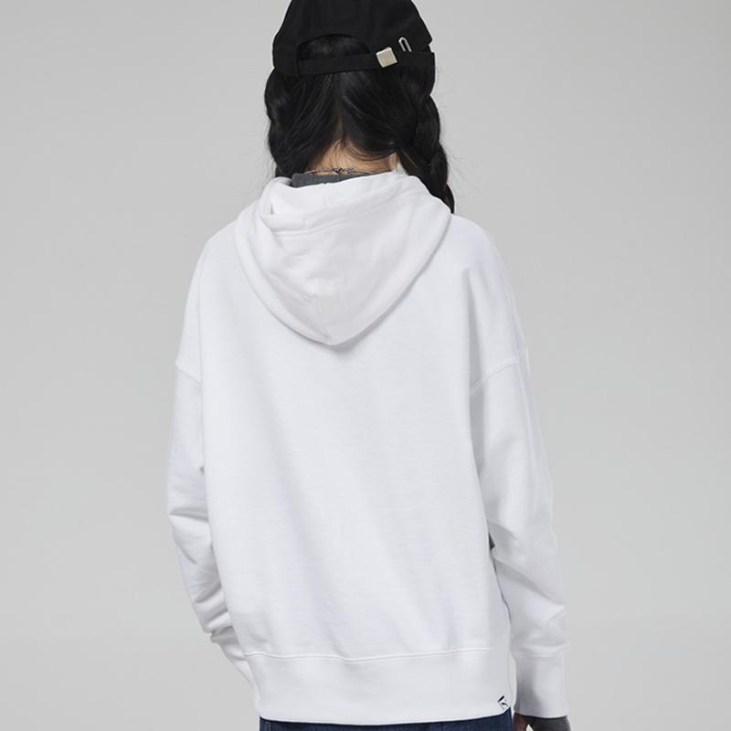 Puma Downtown Graphic Hoodie Women Tops White 531437-02