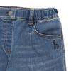 Hazzys Kids Earth Fleece Wide Denim Pants Hsw81pd51p Bu