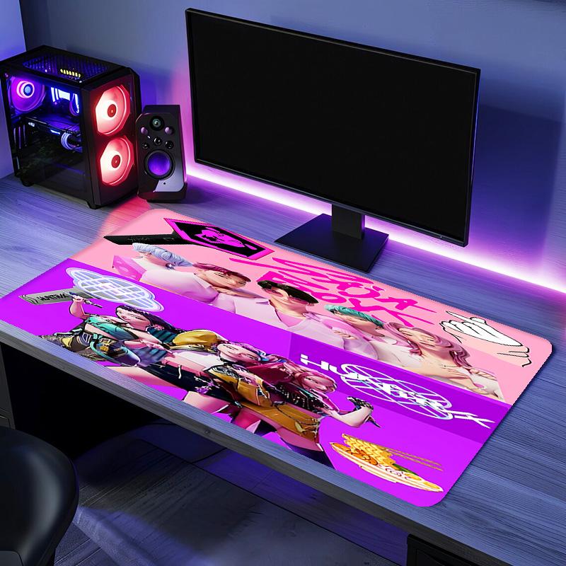 Dämonenjäger Mauspads - Rutschfeste Gummibasis, Glatte Oberfläche für Arbeit, Gaming, Büro und Zuhause, Schreibtisch-Mauspad