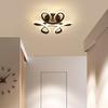 Modern Chinese Knot Ceiling Lamp LED Light Simple Aluminum Silicone Small Light for Entry Hallway Corridor Bedroom Entrance New