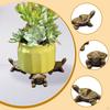 3 Pieces Animal Shaped Resin Pot Feet Flower Holder Decorative Art Crafts Planter for Patio
