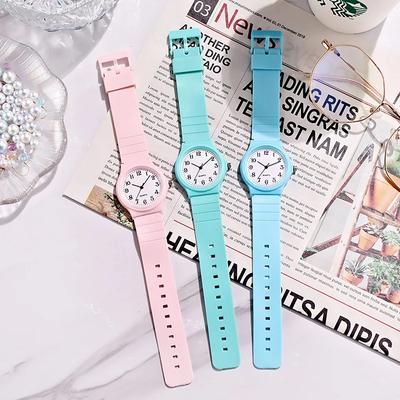Children's Watch Primary/Secondary School Girls Simple Digital Clock Adjustable Women's Fashion Quartz Watches Gift