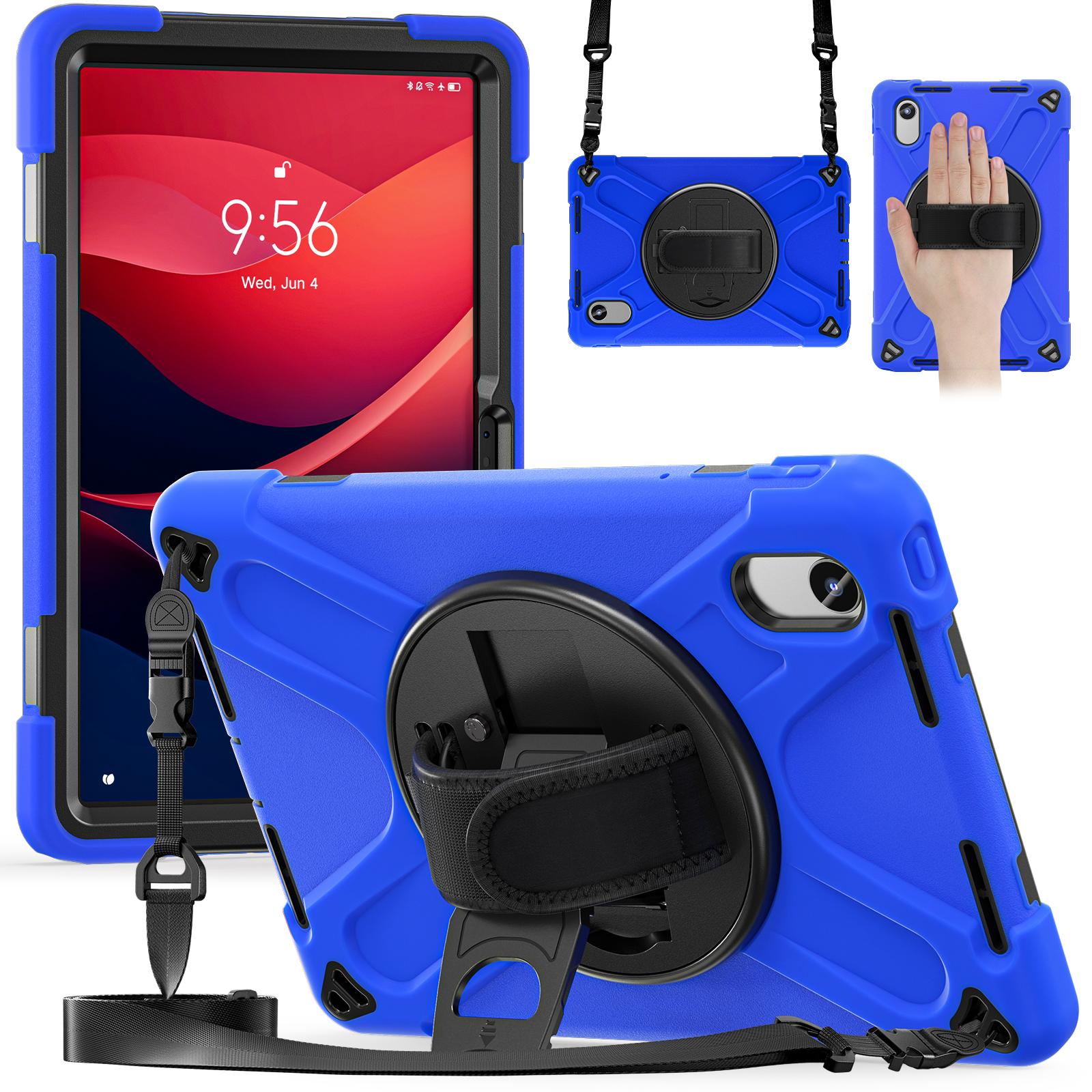 

Rotating Stand Case Universal For Lenovo Idea Tab K11 Gen2 Xiaoxin Pad 11 2025 2024 M11 TB335FC 336FU ZU 330FU KU XU 331FC Cover Idea Tab2025 TB336FU синій