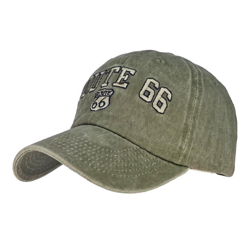 FAITOLAGL Embroidery Letters ROUTE 66 Baseball Cap Summer Snapback Fashion Hat For Women Men Casual Dad Hat Hip Hop Caps Casquet