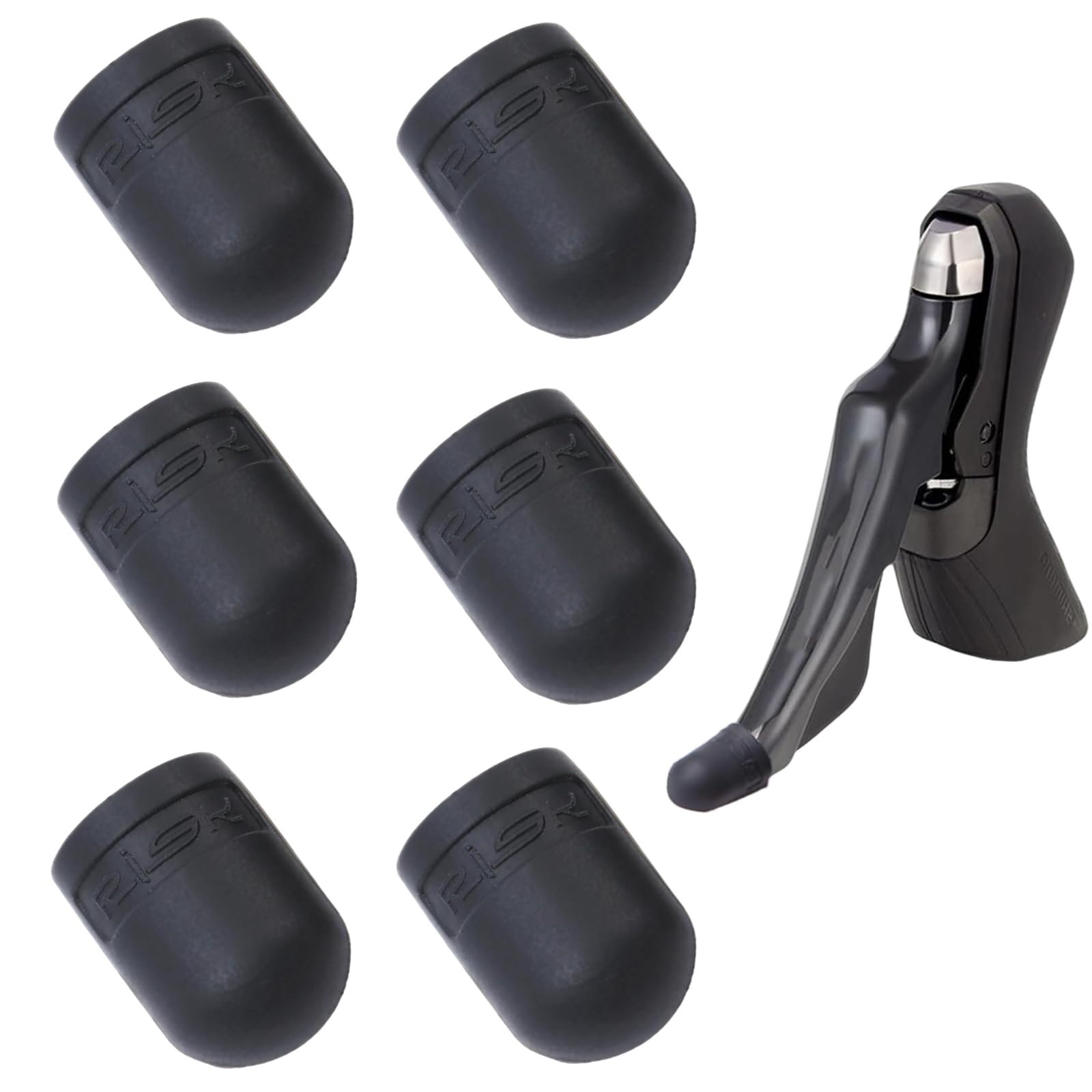 YACHUN 3 Pairs Silicone Bicycle Brake Levers Cover Protector Bike Road Bike Anti-Slip Brake