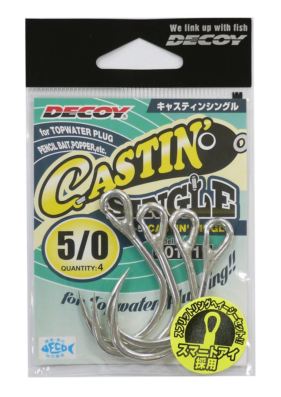 KATSUICHI Casting Single Hook JS-5 #5/0 Fishhook #5/0