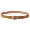 Women's Anti-leather Suede Belt, Women's Retro Distressed Silver Needle Buckle Paired with Jeans, High-end New Belt