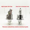 1Pcs LED Headlight H4 9003 HB2 12V Bulbs For LED Car Lamps Diode High Beam Dipped Beam Auto Grade Chips LM