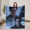 Teen Wolf The Movie  Flannel Blanket Winter  Soft Throw Blanket for Kids Living Room Novelty Bedspread Sofa Bed Cover