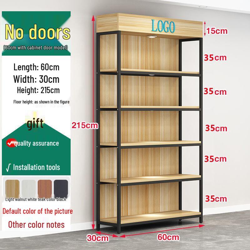 Multi-Layer Gondola Display Rack for Convenience Stores and Supermarkets