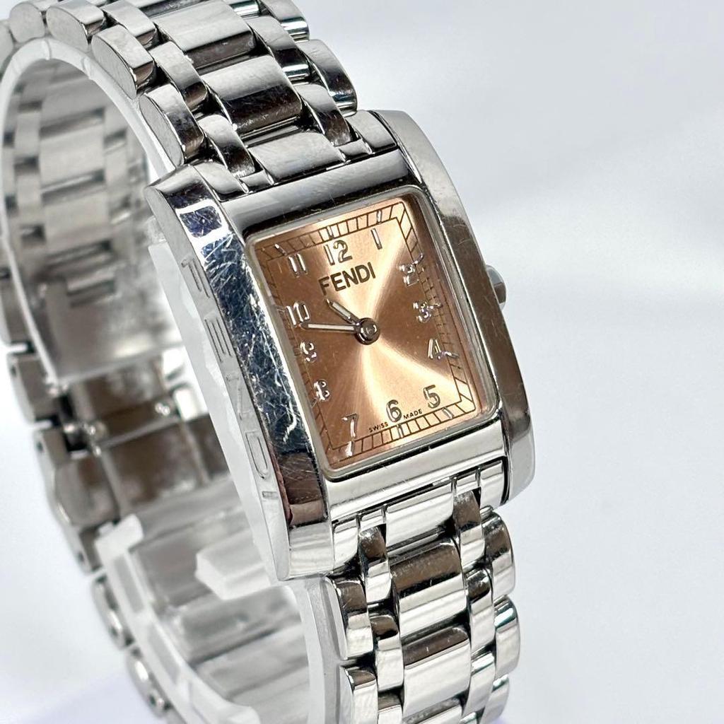 Used FENDI Tank 7000L Working Product Watch Ladies Quartz