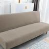 Jacquard Sofa Bed Covers High-quality Armless Sofa Cover Without Armrest for Living Room Stretch Folding Home Couch Slipcovers