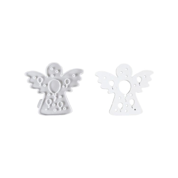 Silicone Mould Epoxy Resin Tool Angel with Heart Star Casting Molds Plasters Molds Craft Supply