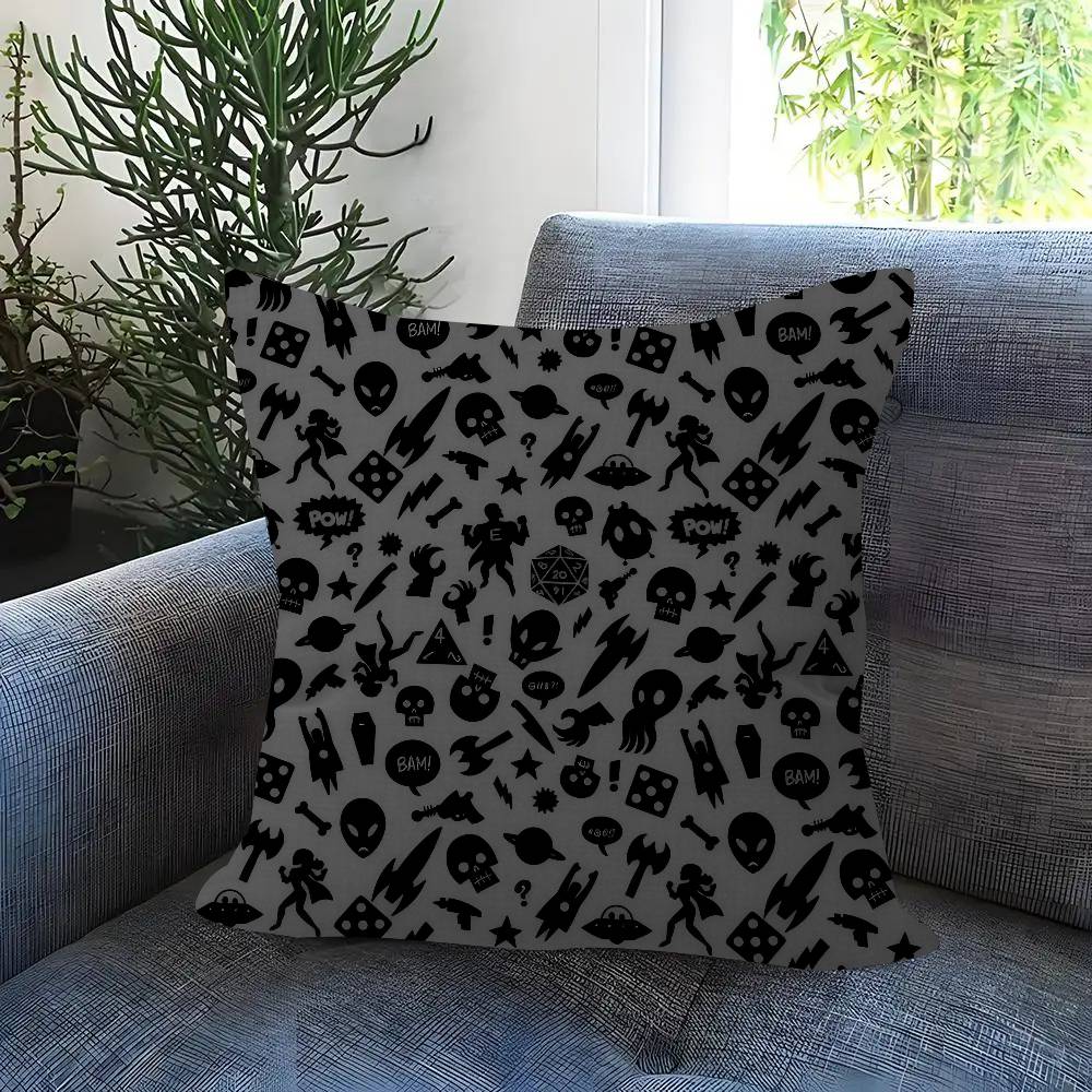 Anime Eltingville Club Pillow Cover Sofa Cushion Cover Home Room Decoration Children Gift