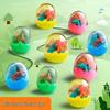 Dinosaur Egg Eraser Set - Children's Cartoon Stationery, Animal Erasers for Kindergarten and Small Gifts