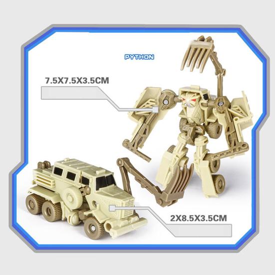 Transformation Car Action Figure Robot Deformation Children Toy Collectible