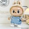 For 38cm Labubu Doll Clothes Fashion Clothes Hoodies Doll Clothes Color Match Hoodies Dolls Accessories Cute Decoration Little Cloths