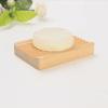 Draining Rack Soap Dishes Natural Wooden Drainage Soap Rack Plate Tray Holders Box Shower Hand Washing Soaps Holder YLE055