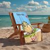 Serviette de plage ultra-douce sur le thème de Charlie et Lola, Idéale pour la piscine - le camping, la plongée - Essentiel de voyage parfait, Serviette de plage vibrante.