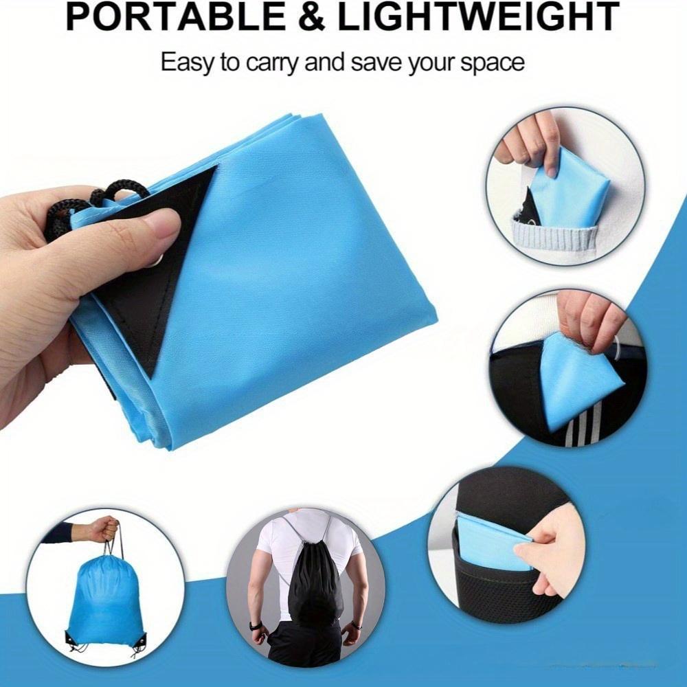 1pc Lightweight & Durable Drawstring Backpack - Ideal for Travel, Yoga, Gym, Outdoor Camping & Hiking | Polyester Sports Bag with Utility Pocket