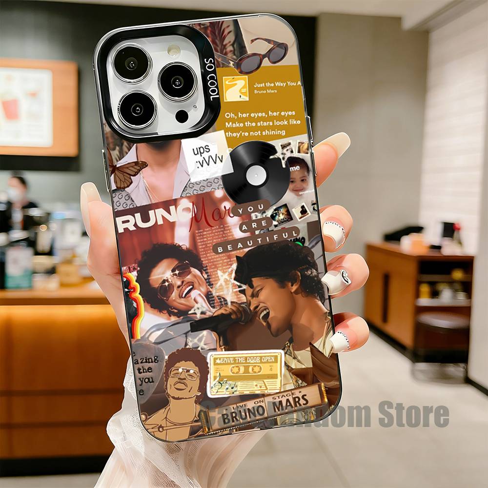 

Cool B-Bruno Mars T-The Romantic For Black Candy Matte Cover iPhone 17,16,15,14,13,12,11,Pro,MAX,Plus iPhone11