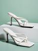 2025 Plus Size Women's Stiletto Sandals & Slippers - Sexy High Heels for Europe & America
