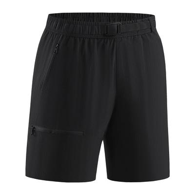 Ice Silk Cropped Shorts, Sports Shorts, Outdoor Casual Men's Wear, Multiple Pockets, Thin Design, Quick Drying