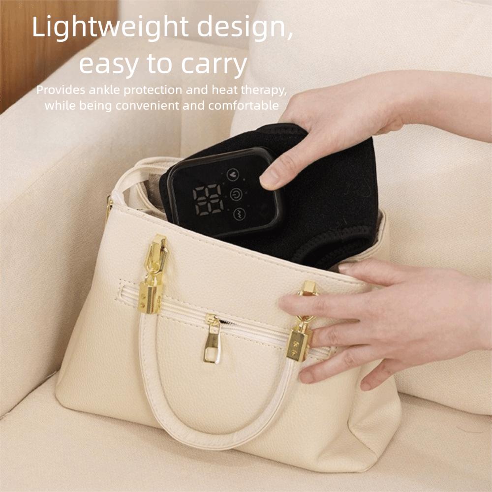 3 Vibration Modes Heating Ankle Massage Belt 3-in-1 Heated Ankle Wrap  Hand Wrist Support