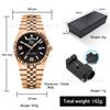 Swiss Watch Men'S Versatile Trend Waterproof Luminous Calendar Business High-End Diamond-Encrusted Handsome Personality Simple Quartz Watch