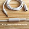 Kulaklık Uzatma Kablosu Stereo Ses Sinyali Aktarımı Tak Çalıştır 3.5mm Erkek - Dişi Bilgisayar Kulaklık Uzatma Kablosu Cep Telefonu İçin