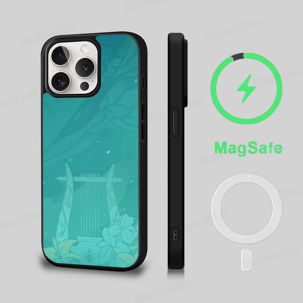 Honkai Star Rail Game Same Style Phone Case Magnetic Case For IPhone 16 14 13 12 11 15 Pro Max Plus For Magsafe Wireless Charge