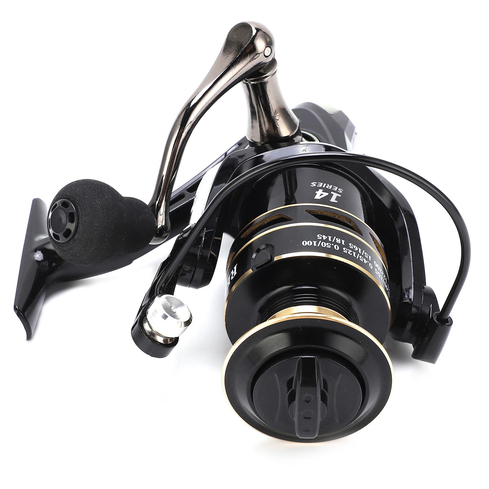 

5.2 : 1 Smooth Metal Spinning Fishing Reel HighSpeed Gear Ratio Fishing Accessories(AE6000 )