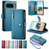 Crossbody Card Leather Wallet Case for Google Pixel 10 9 Pro XL 10A 9 9A 8A 8 7A 7 Pixel9 Pixel10 Lanyard Purse Phone Cover