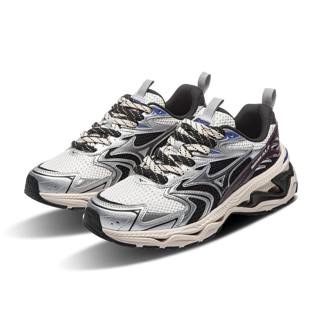 Mizuno Chunky Sneakers Unisex Low top Black/Silver/Snow D1GH260906