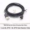 KeBaolong 4-Core Micro USB Data & Power Extension Cable for Xiaomi Camera Surveillance